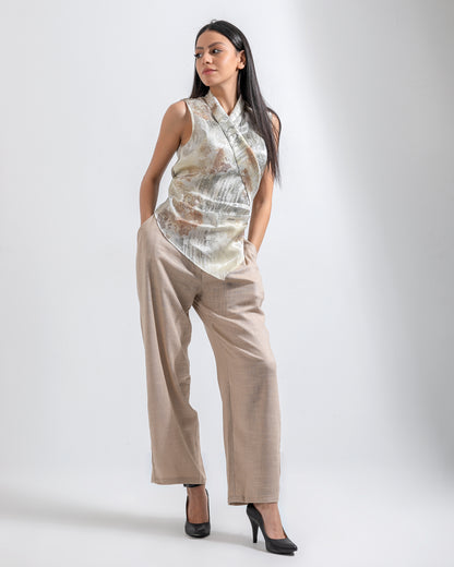 Luminous wrapped vest