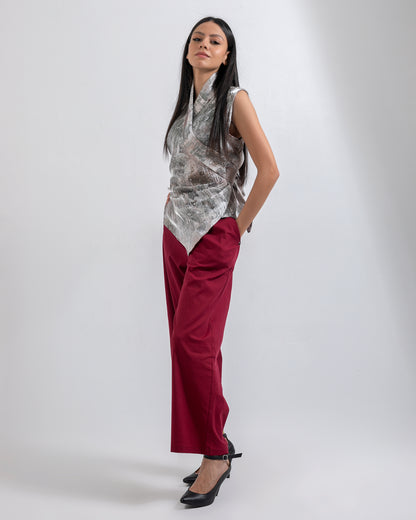 Luminous wrapped vest