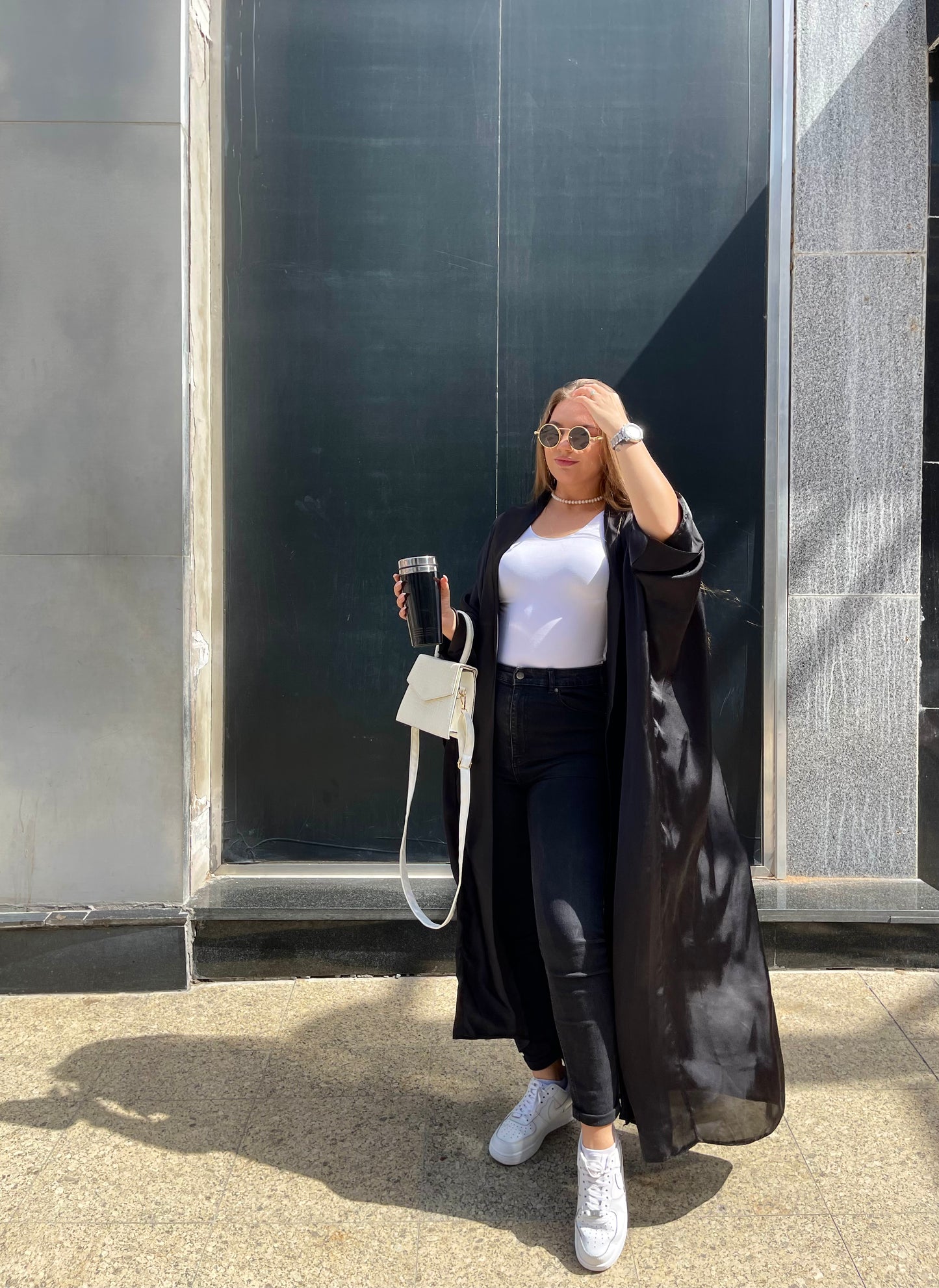 Silk Glow satin Kimono