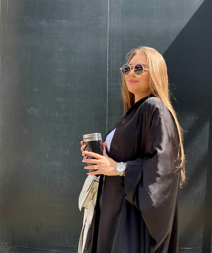 Silk Glow satin Kimono