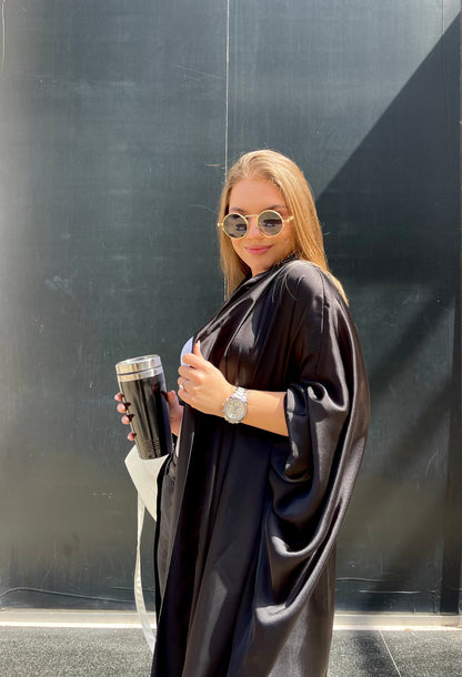 Silk Glow satin Kimono
