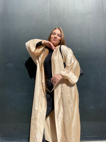 Silk Glow satin Kimono