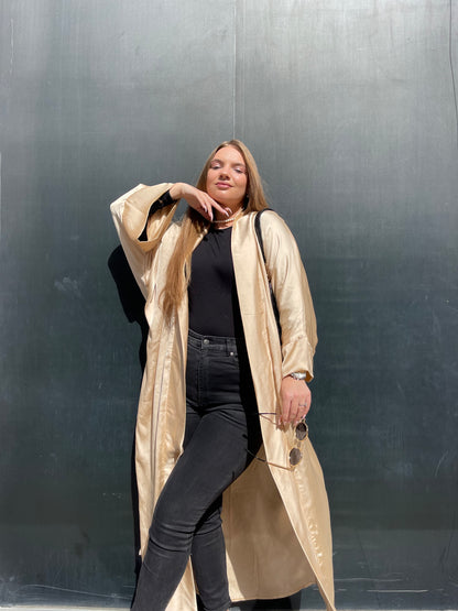 Silk Glow satin Kimono