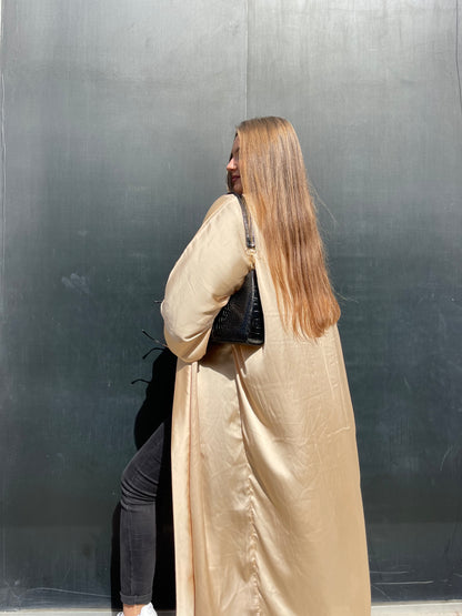 Silk Glow satin Kimono