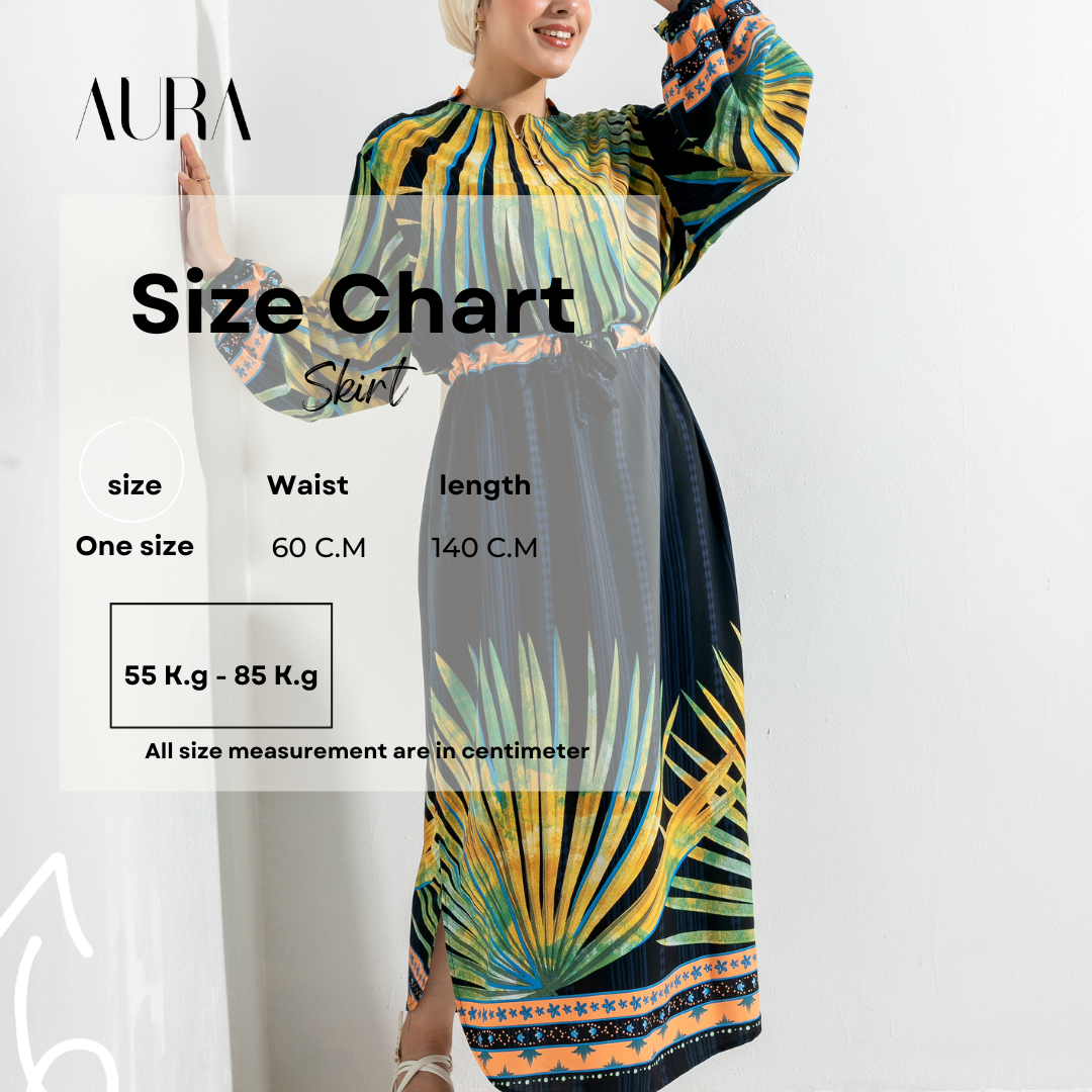 Tropical AURA Black summer Dress